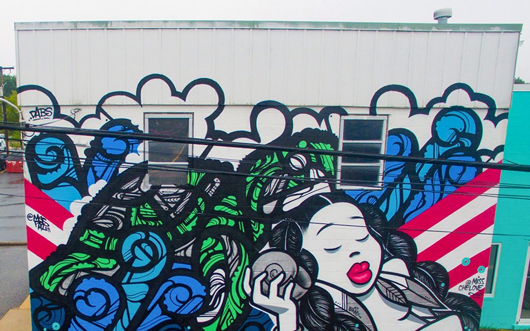 Mas Paz & Miss Chelove | Urban Walls Brazil in Annapolis Design District